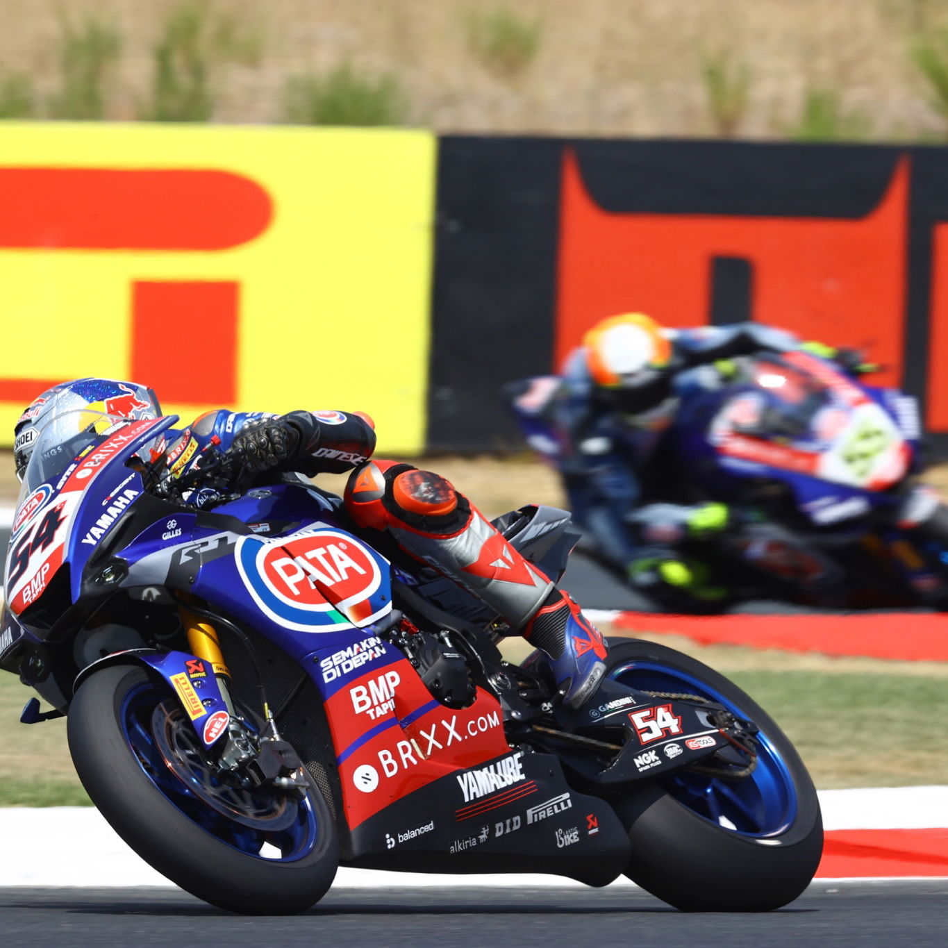 Toprak Razgatlioglu and Andrea Locatelli, Navarra WorldSBK Race1, 21 August 2021